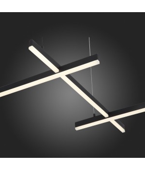 SL394.403.06 Люстра подвесная ST-Luce Черный/Белый LED 6*14W 4000K BASONI-foto3