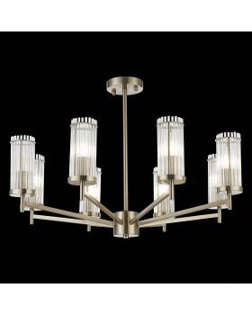 SL1233.102.08 Люстра потолочная ST-Luce Никель/Прозрачный E14 8*60W BITONTO-foto5