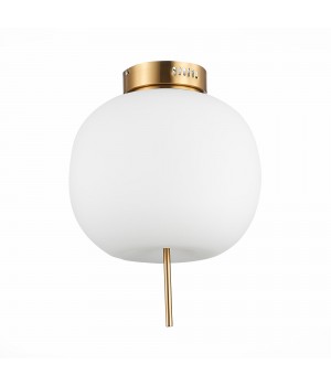 SL1621.202.01 Светильник потолочный ST-Luce Золотистый/Белый LED 1*25W 3000K LACUS-foto2