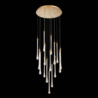 SL6103.203.16 Светильник подвесной ST-Luce Золотистый/Прозрачный LED 16*3W 4000K Faenza-foto4