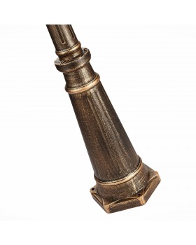 SL082.205.03 Светильник уличный наземный ST-Luce Бронза/Бронза, Прозрачный E27 3*60W DOMENICO-foto10