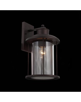 SL080.401.01 Светильник уличный настенный ST-Luce Темный кофе/Прозрачный, Темный кофе E27 1*60W LASTERO-foto4