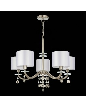SL1757.103.05 Люстра подвесная ST-Luce Никель/Белый E14 5*40W KATENA-foto10