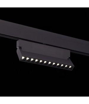 ST362.446.12 Магнитный трековый светильник Черный LED 1*12W 4000K 1 009Lm Ra>80 36° IP20 L219xW22xH134 48V ANDRE-foto4