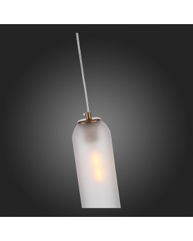 SL1145.353.01 Светильник подвесной ST-Luce Латунь/Белый E27 1*60W CALLANA-foto9