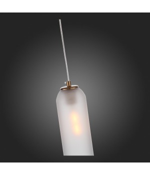 SL1145.353.01 Светильник подвесной ST-Luce Латунь/Белый E27 1*60W CALLANA-foto9