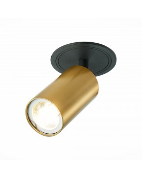 ST303.208.01 Св-к встр. Золотистый GU10 1*50W IP20 D90xH175 220V Без ламп ST303-foto3