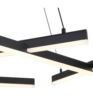 SL394.413.06 Люстра подвесная ST-Luce Черный/Белый LED 6*13W 4000K BASONI-foto2