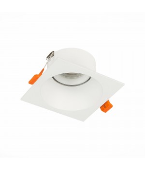 ST207.518.01 Св-к встр. Мат. белый GU10 1*50W L103xW103xH52 220V Без ламп GROSI-foto2