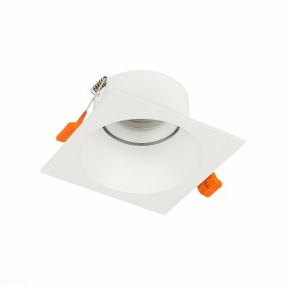 ST207.518.01 Св-к встр. Мат. белый GU10 1*50W  L103xW103xH52 220V Без ламп GROSI-foto2