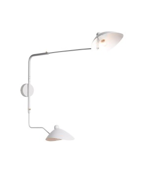 SL305.501.02 Светильник настенный ST-Luce Белый/Белый E27 2*60W SPRUZZO-foto2