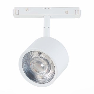 ST353.536.06 Магнитный трековый светильник белый LED 1*6W 3000K 560Lm Ra>80 36° IP20 L120xW81xH138 48V VEDO-foto3