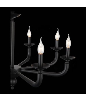 SL1114.403.08 Люстра подвесная ST-Luce Черный E14 8*40W FORTEZA-foto6