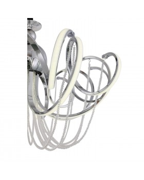 SL959.103.08 Люстра подвесная ST-Luce Хром/Белый LED 8*8W 4000K TRAVASO-foto3