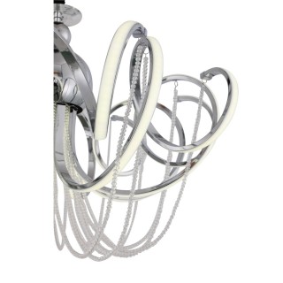 SL959.103.08 Люстра подвесная ST-Luce Хром/Белый LED 8*8W 4000K TRAVASO-foto3