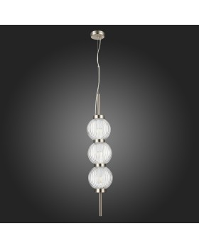 SL1155.103.03 Светильник подвесной ST-Luce Никель/Прозрачный E14 3*40W MARENA-foto7