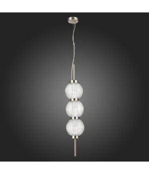 SL1155.103.03 Светильник подвесной ST-Luce Никель/Прозрачный E14 3*40W MARENA-foto7
