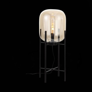 SL1050.515.01 Торшер ST-Luce Черный/Коньячный E27 1*40W (из 2-х коробок) BURASCA-foto4