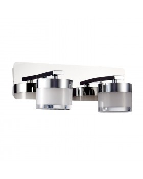 SL1600.101.02 Светильник настенный ST-Luce Хром/Белый LED 2*5W 4000K SALTAGGIO-foto2