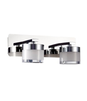 SL1600.101.02 Светильник настенный ST-Luce Хром/Белый LED 2*5W 4000K SALTAGGIO-foto2