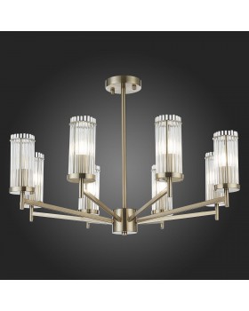 SL1233.102.08 Люстра потолочная ST-Luce Никель/Прозрачный E14 8*60W BITONTO-foto6