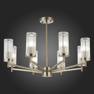 SL1233.102.08 Люстра потолочная ST-Luce Никель/Прозрачный E14 8*60W BITONTO-foto6