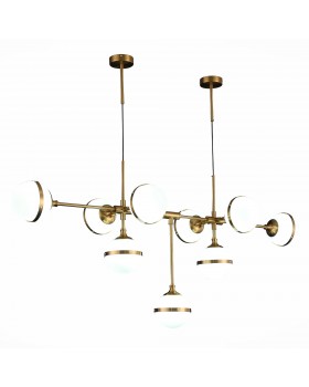 SL1157.303.09 Светильник подвесной ST-Luce Бронза/Белый E14 9*40W ARBE-foto17