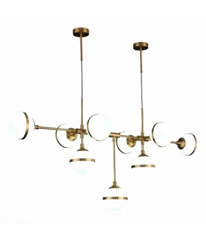 SL1157.303.09 Светильник подвесной ST-Luce Бронза/Белый E14 9*40W ARBE-foto17