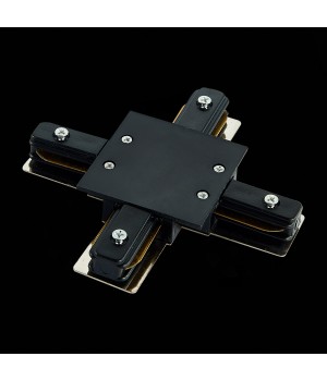 ST013.449.00 Коннектор X-образный для однофазного встраиваемого шинопровода ST-Luce Черный ST013-foto2