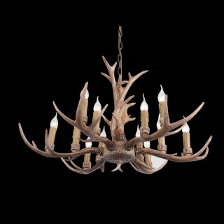 SL153.703.12 Люстра подвесная ST-Luce Светло-Коричневый E14 12*40W RENNA-foto11