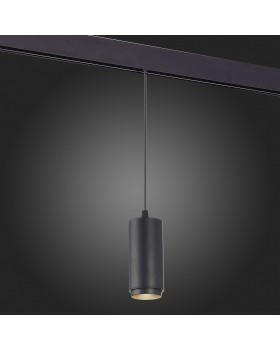 ST357.443.06 Магнитный трековый светильник подвесной ZOOM Черный LED 1*6W 4000K 667Lm Ra>80 10-60° IP20 D60xH120 48V ZIRO-foto7
