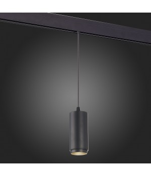 ST357.443.06 Магнитный трековый светильник подвесной ZOOM Черный LED 1*6W 4000K 667Lm Ra>80 10-60° IP20 D60xH120 48V ZIRO-foto7