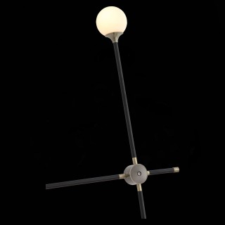 SL429.405.03 Торшер ST-Luce Черный, Золото/Белый G9 3*3W BASTONCINO-foto6