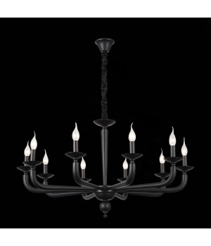 SL1114.403.10 Люстра подвесная ST-Luce Черный E14 10*40W FORTEZA-foto9