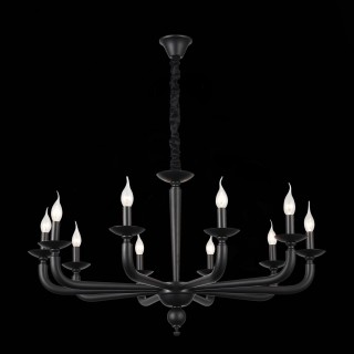 SL1114.403.10 Люстра подвесная ST-Luce Черный E14 10*40W FORTEZA-foto9