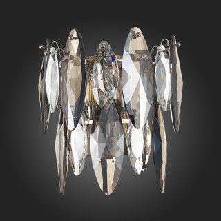 SL1227.101.02 Бра ST-Luce Никель/Прозрачный E14 2*40W ANCONA-foto6