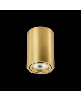 ST108.207.01 Светильник потолочный Золотистый GU10 1*50W IP20 D70xH100 220V Без ламп TORUS-foto4