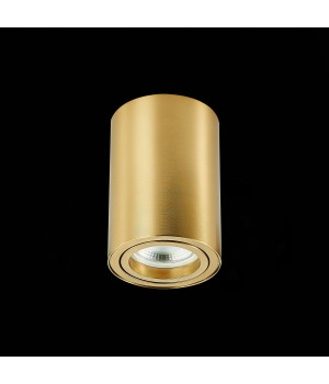 ST108.207.01 Светильник потолочный Золотистый GU10 1*50W IP20 D70xH100 220V Без ламп TORUS-foto4