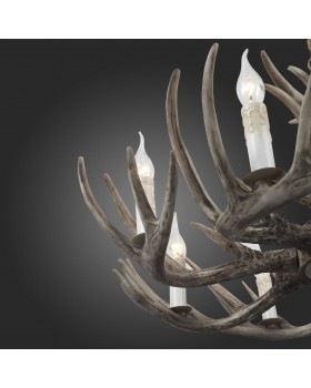 SL154.703.08 Люстра подвесная ST-Luce Серый E14 8*40W CORNA-foto24