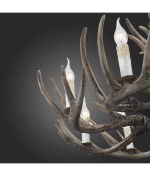 SL154.703.08 Люстра подвесная ST-Luce Серый E14 8*40W CORNA-foto24