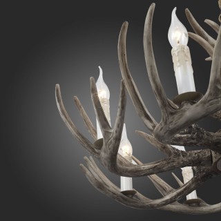 SL154.703.08 Люстра подвесная ST-Luce Серый E14 8*40W CORNA-foto24