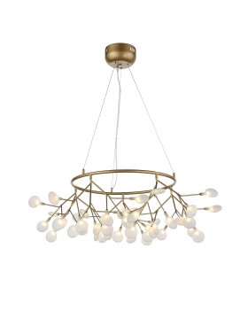 SL411.253.45 Люстра подвесная ST-Luce Золотистый/Белый G4 45*1,5W RICCARDO-foto2