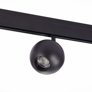 ST354.436.12 Магнитный трековый светильник Черный LED 1*12W 3000K 680Lm Ra>80 36° IP20 L120xW100xH195 48V BOLE-foto2