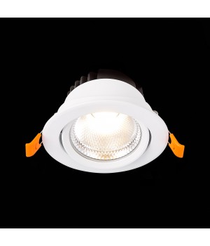 ST211.538.24.24 Св-к встр. Белый LED 1*24W 3000K 1 800Lm Ra80 24° IP20 D138xH88 220-240V MIRO-foto9