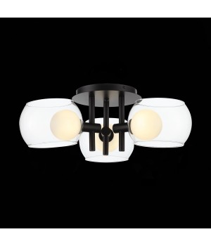 SL1483.402.03 Светильник потолочный ST-Luce Черный/Прозрачный, Белый G9 3*5W ELLETO-foto10