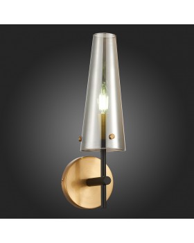 SL1209.301.01 Бра ST-Luce Бронза,Черный/Дымчатый E14 1*40W MORAVE-foto5