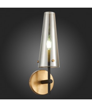 SL1209.301.01 Бра ST-Luce Бронза,Черный/Дымчатый E14 1*40W MORAVE-foto5