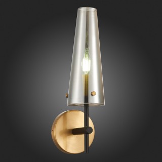 SL1209.301.01 Бра ST-Luce Бронза,Черный/Дымчатый E14 1*40W MORAVE-foto5