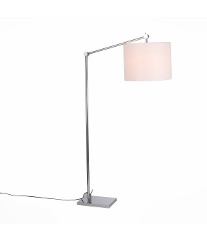 SL460.105.01 Торшер ST-Luce Хром/Белый E27 1*60W (из 2-х коробок) MARCIA-foto2