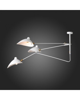 SL305.502.03 Люстра потолочная ST-Luce Белый/Белый E27 3*60W SPRUZZO-foto6